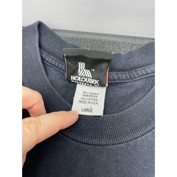 2006 Y2K Harley Davidson Motorcycle Shirt Bald Eagle Grand Junction Size L - Picture 5 of 9